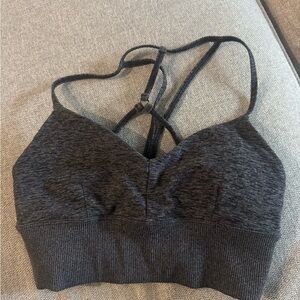 Alo Yoga XS Gray Sports Bra